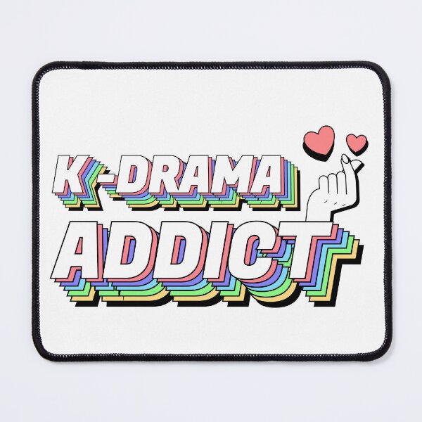 Item preview, Kdrama Addict Sticker designed and sold by olympe-store.