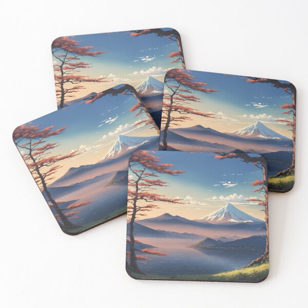 Item preview, Mount Fuji anime style designed and sold by sabellet.