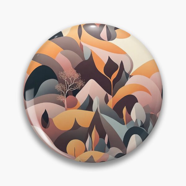 Item preview, Patrón de paisaje abstracto designed and sold by CoolPixels.