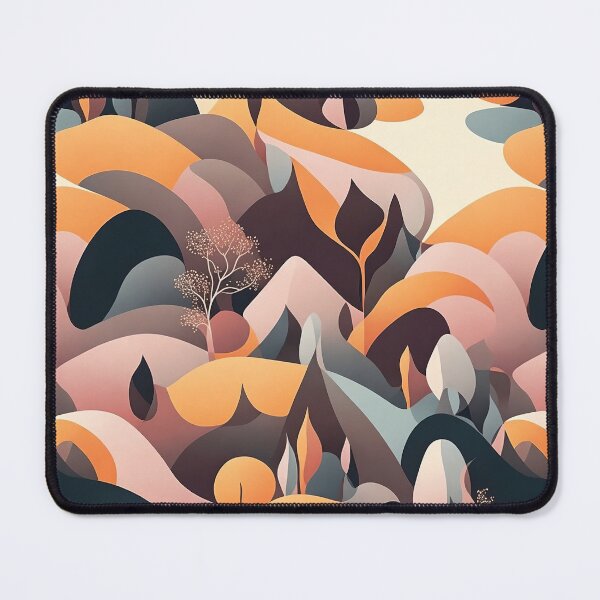 Item preview, Abstract Landscape pattern designed and sold by CoolPixels.
