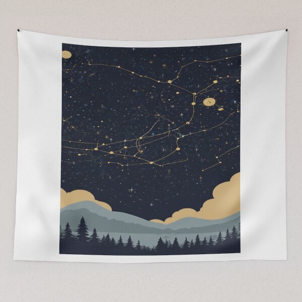 Item preview, Darck Sky Beautiful Stars   Celestial Nightwear designed and sold by SSulatul101.