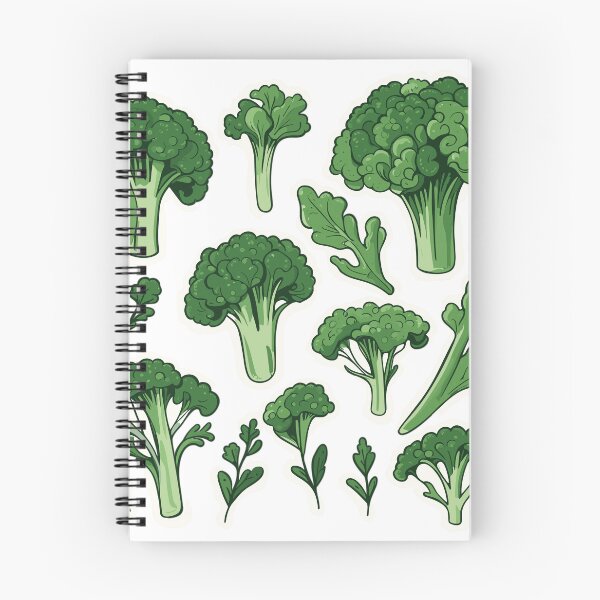 Item preview, Fresh Broccoli Rabe Illustration designed and sold by HecoPhoto.