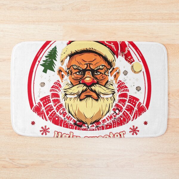 Item preview, Santa Claus Delight - Festive Face Art  designed and sold by BubbleSpy.