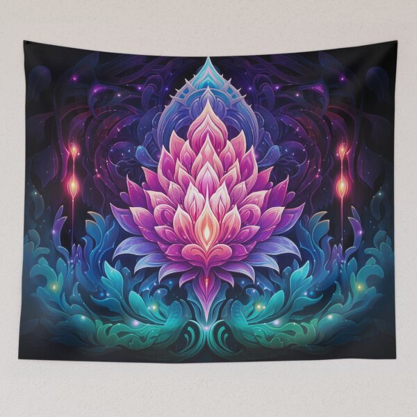 Item preview, Neon Mandala Lotus designed and sold by Manafold.