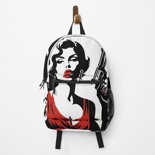 Item preview, Femme Fatale with Revolver [Noir, Crime] designed and sold by RESToRAPTOR.
