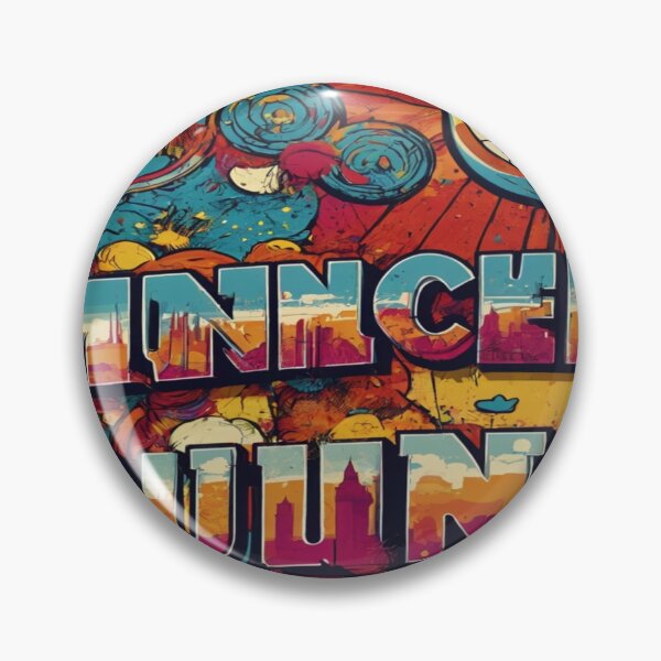 Item preview, Vibrant München Pop Art - Text Capital Design designed and sold by SSulatul101.