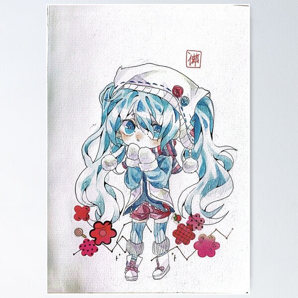 Item preview, Snow Miku 2016 finalist designed and sold by Paper HANk.