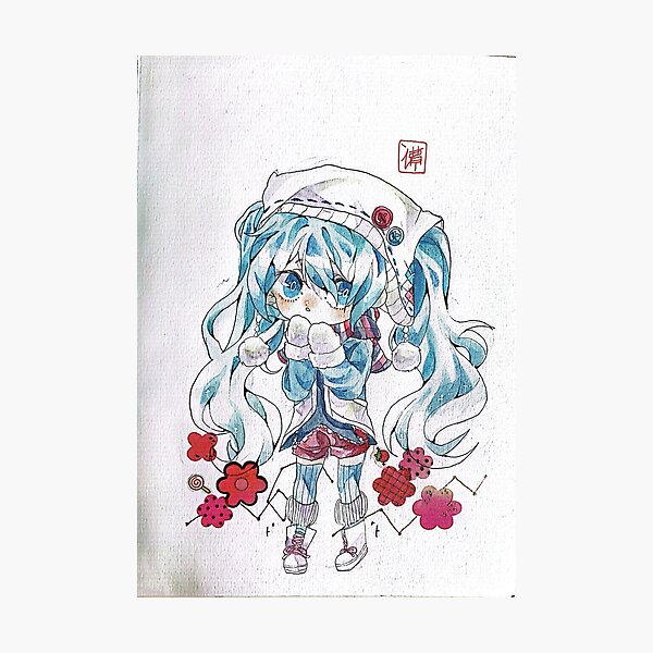 Artikelvorschau, Finalist des Snow Miku 2016 entworfen und verkauft von Paper HANk.