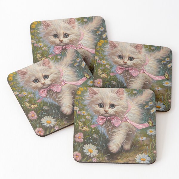 Item preview, Whimsical Butterfly Chase designed and sold by cute-animals99.