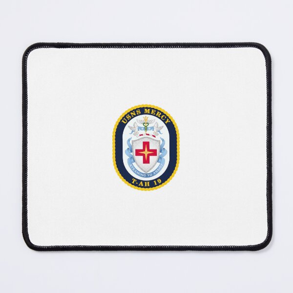 Item preview, US Navy Military Sealift Command Hospital Ship USNS Mercy (T-AH 19) "Streaming to Assist" designed and sold by MilitaryPlus.