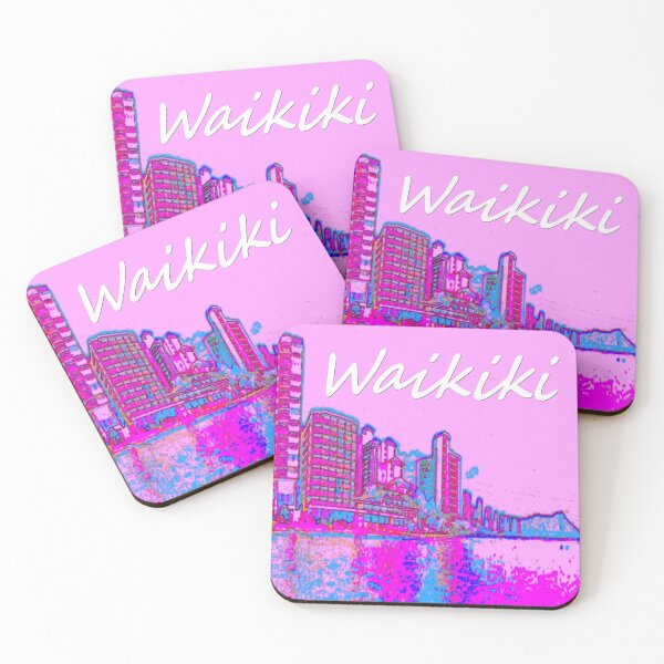 Item preview, The day The Waikiki Shore/Outrigger and all hotels went pink designed and sold by R-F-B.