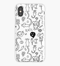 Large Freeky Zef Ratz iPhone Case