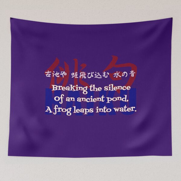 Item preview, Breaking the silence HAIKU designed and sold by HidemiGoods.
