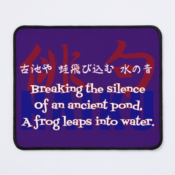 Item preview, Breaking the silence HAIKU designed and sold by HidemiGoods.