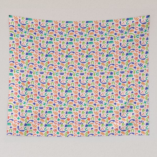 Item preview, Colorful Abstract Shapes designed and sold by Soujji-Designs.