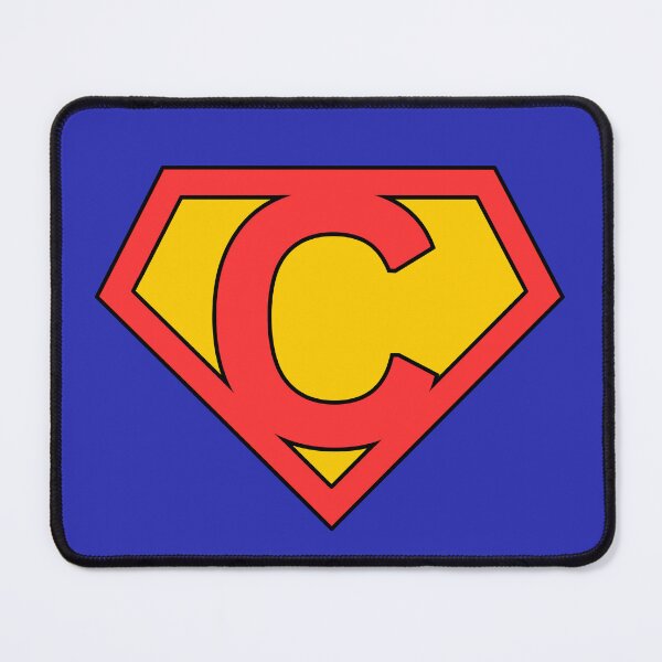 Item preview, Letter C | Super Letter | Red and Yellow designed and sold by Christiana-Art.