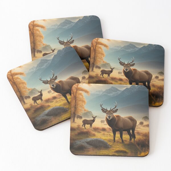 Item preview, Wildlife Harmony with Wild Animals designed and sold by Enchanting Art Vista.