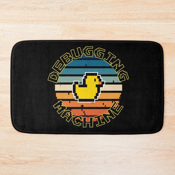 Item preview, Rubber Duck Debugging with Quack the Debugging Machine - a non-judgmental listener. Duck Inspired Pixeled Debugging Design. designed and sold by Kubala.