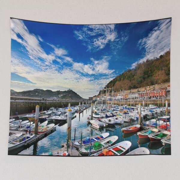 Item preview, Donostia - San Sebastian port view designed and sold by Hercules Milas.