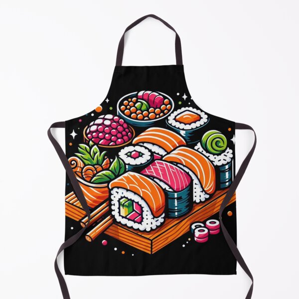 Item preview, Sushi Men Women Stylized Maki Roll Japanese designed and sold by Collin36.