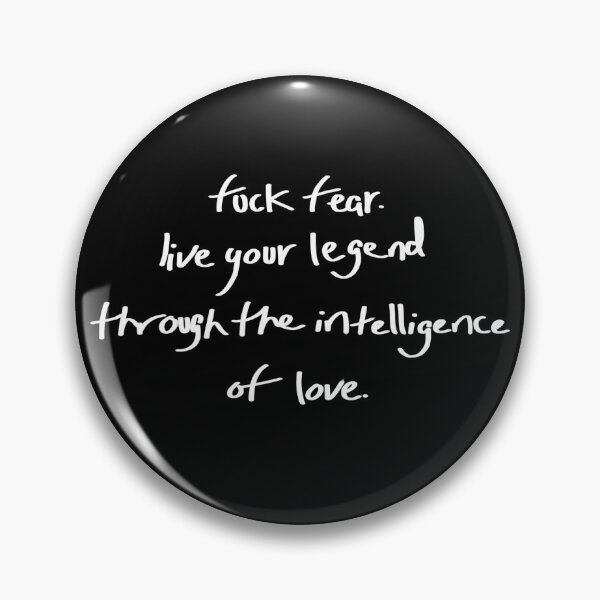 Item preview, F*ck Fear Josh Kiszka Handwriting Quote designed and sold by IrikKiri.