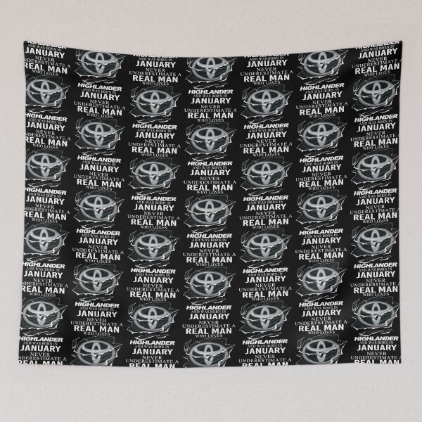 Item preview, Toyota Highlander Man - January designed and sold by Henri5Lindgren.