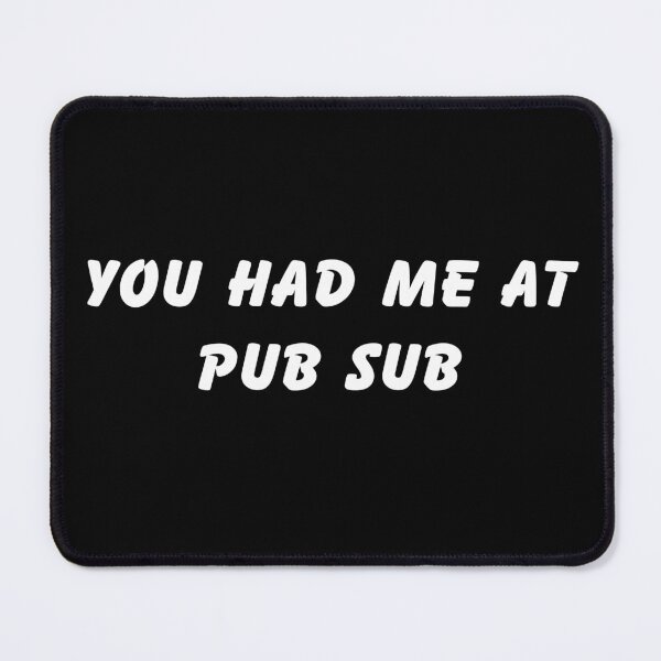 Item preview, you had me at pub sub designed and sold by manandi1.