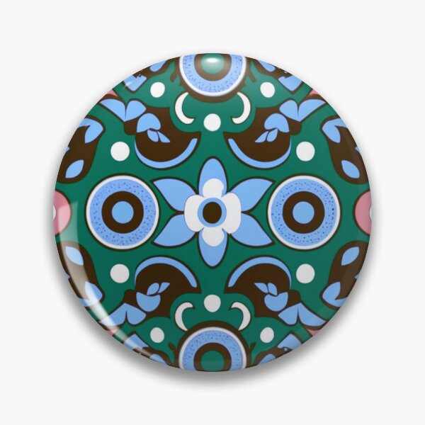 Item preview, Ethnic rotary repeat fabric and tile design designed and sold by Casanova7000.