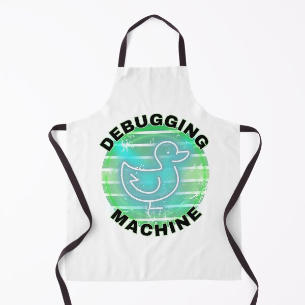 Item preview, Rubber Duck Debugging with Quack the Debugging Machine - a non-judgmental listener. Rubber Duck Debugging Green Design. designed and sold by Kubala.