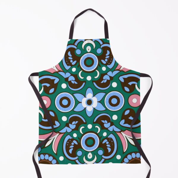 Item preview, Ethnic rotary repeat fabric and tile design designed and sold by Casanova7000.