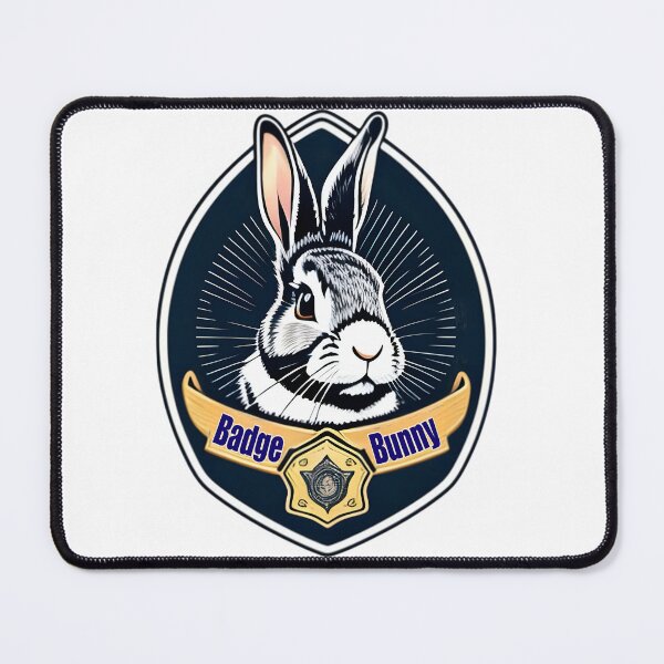 Item preview, Badge Bunny designed and sold by murphydalton99.