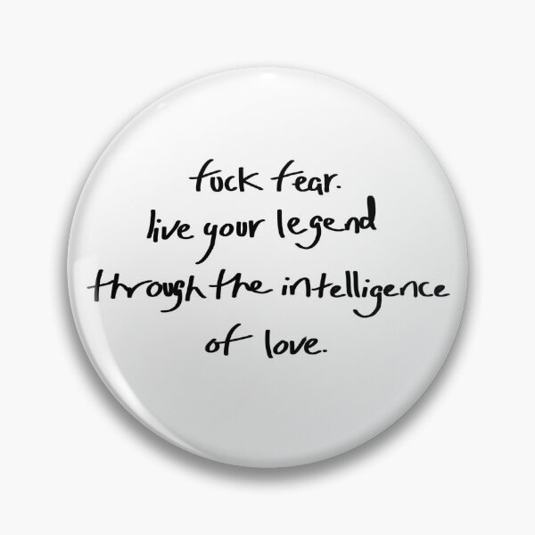 Item preview, F*ck Fear Josh Kiszka Handwriting Qoute designed and sold by IrikKiri.