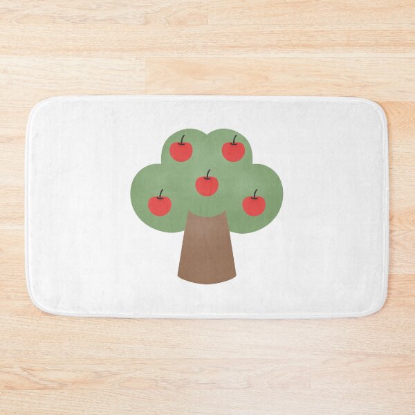 Item preview, Apple tree cute cartoon watercolor illustration designed and sold by Anngozza2.