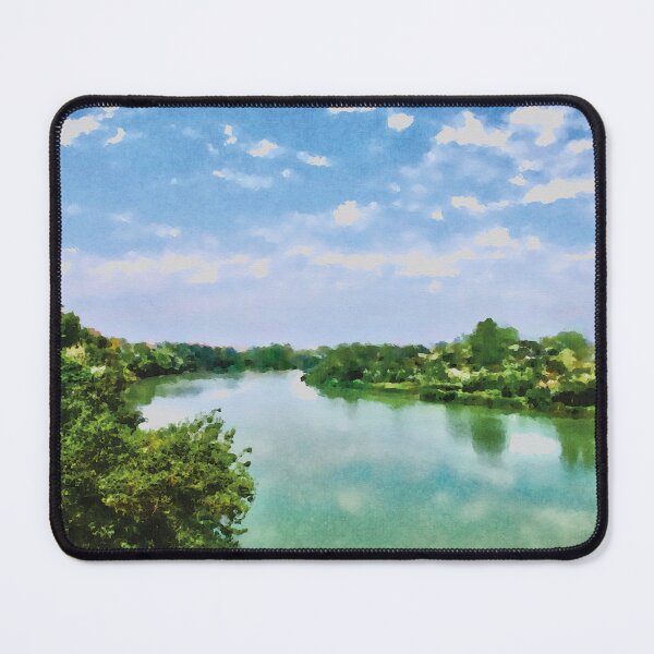 Item preview, Pure nature: Calm river for more serenity and peace (full screen) designed and sold by Ink-Kreativ.