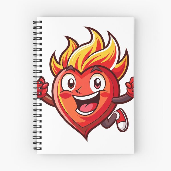 Item preview, fiery heart designed and sold by Arextr.