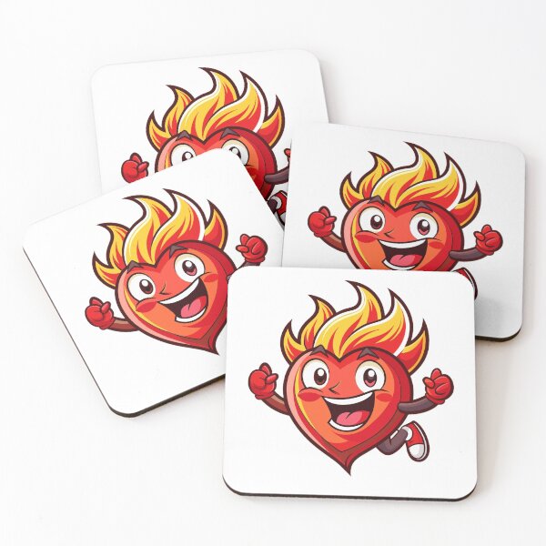 Item preview, fiery heart designed and sold by Arextr.