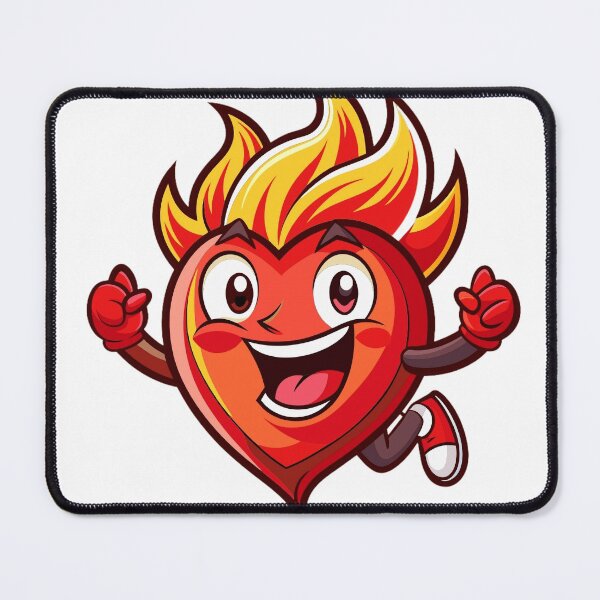 Item preview, fiery heart designed and sold by Arextr.