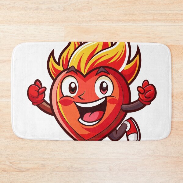 Item preview, fiery heart designed and sold by Arextr.