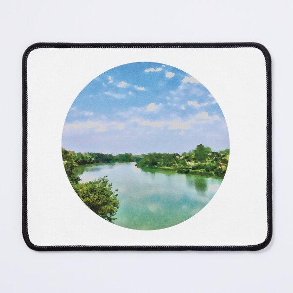 Item preview, Pure nature: quiet river for more serenity and peace designed and sold by Ink-Kreativ.