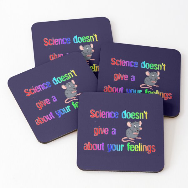 Item preview, Science doesn't give a rats about your feelings designed and sold by EmmazPrintz.
