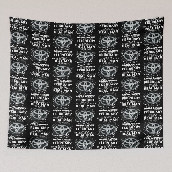 Item preview, Toyota Highlander Man - February designed and sold by Henri5Lindgren.