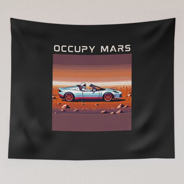 Item preview, spacex occupy mars designed and sold by TEEJAMBOREE.