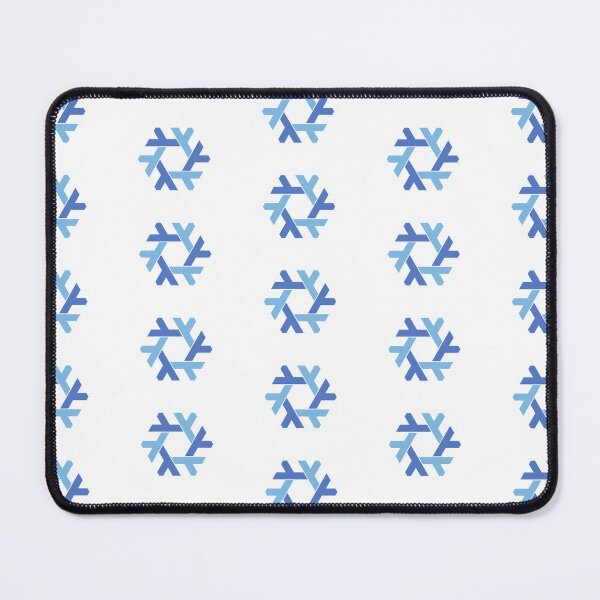 Item preview, nix / nixos blue snowflake pattern designed and sold by yisraeldov.