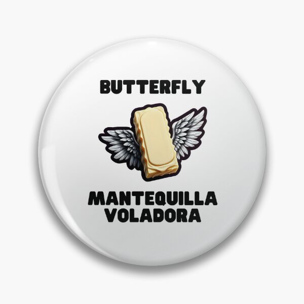 Item preview, Butterfly Mantequilla voladora designed and sold by Inspyralia.