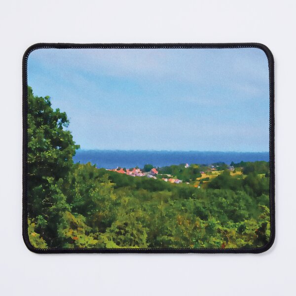 Item preview, Vibrant colors: Idyllic village in a green paradise (full screen) designed and sold by Ink-Kreativ.