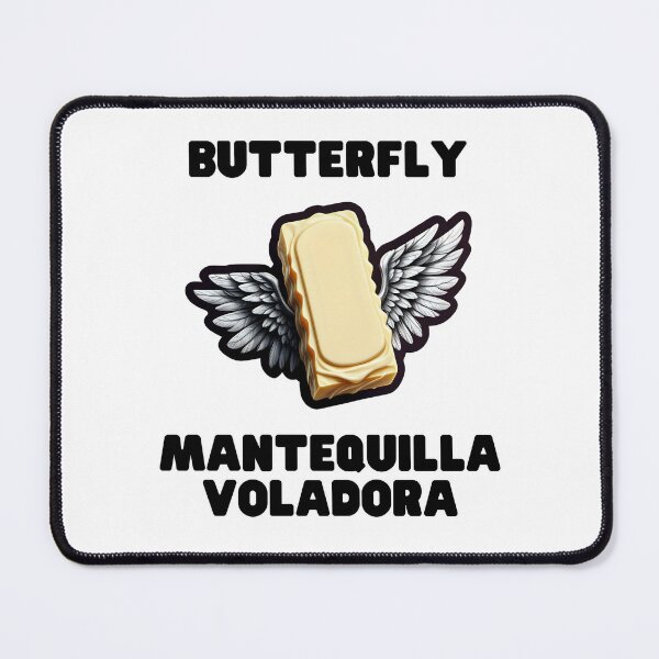 Item preview, Butterfly Mantequilla voladora designed and sold by Inspyralia.