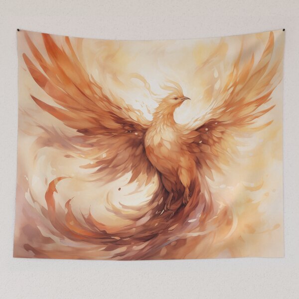 Item preview, Gorgeous Phoenix painting  designed and sold by WarmHeartedArt.