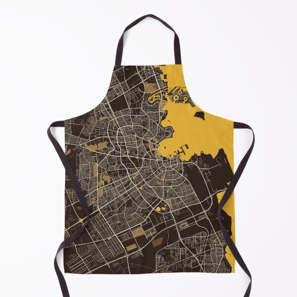 Item preview, Doha City Map of Qatar - Pastel designed and sold by deMAP.