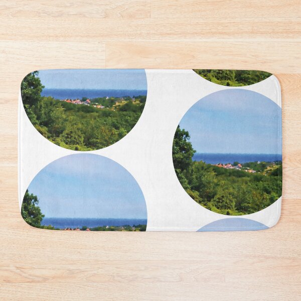 Item preview, Vibrant colors: Idyllic village in a green paradise designed and sold by Ink-Kreativ.