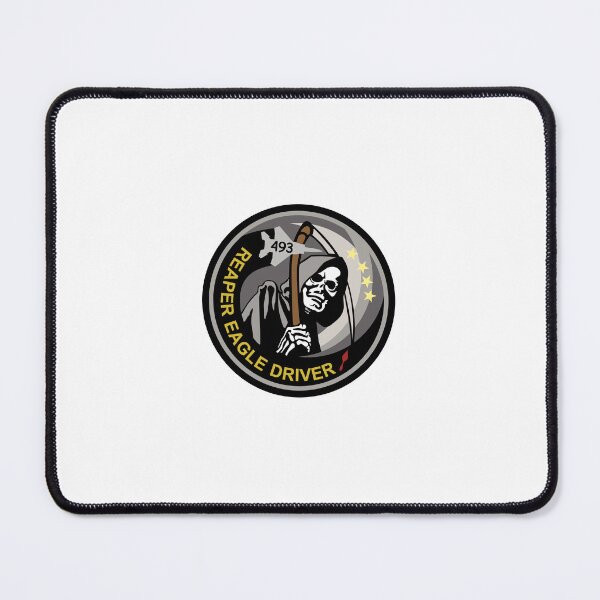 Item preview, USAF 493rd Fighter Squadron 493rd FS Grim Reaper Eagle Driver designed and sold by MilitaryPlus.
